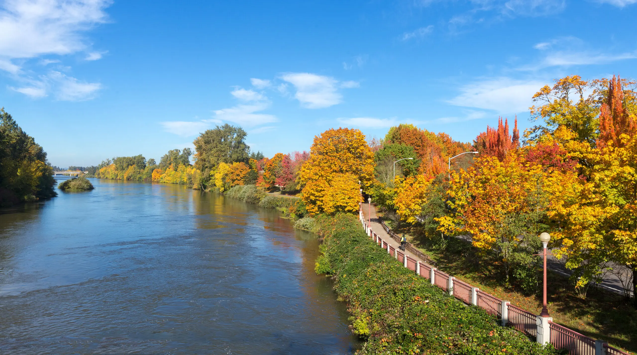 Bike Path by the Willamette