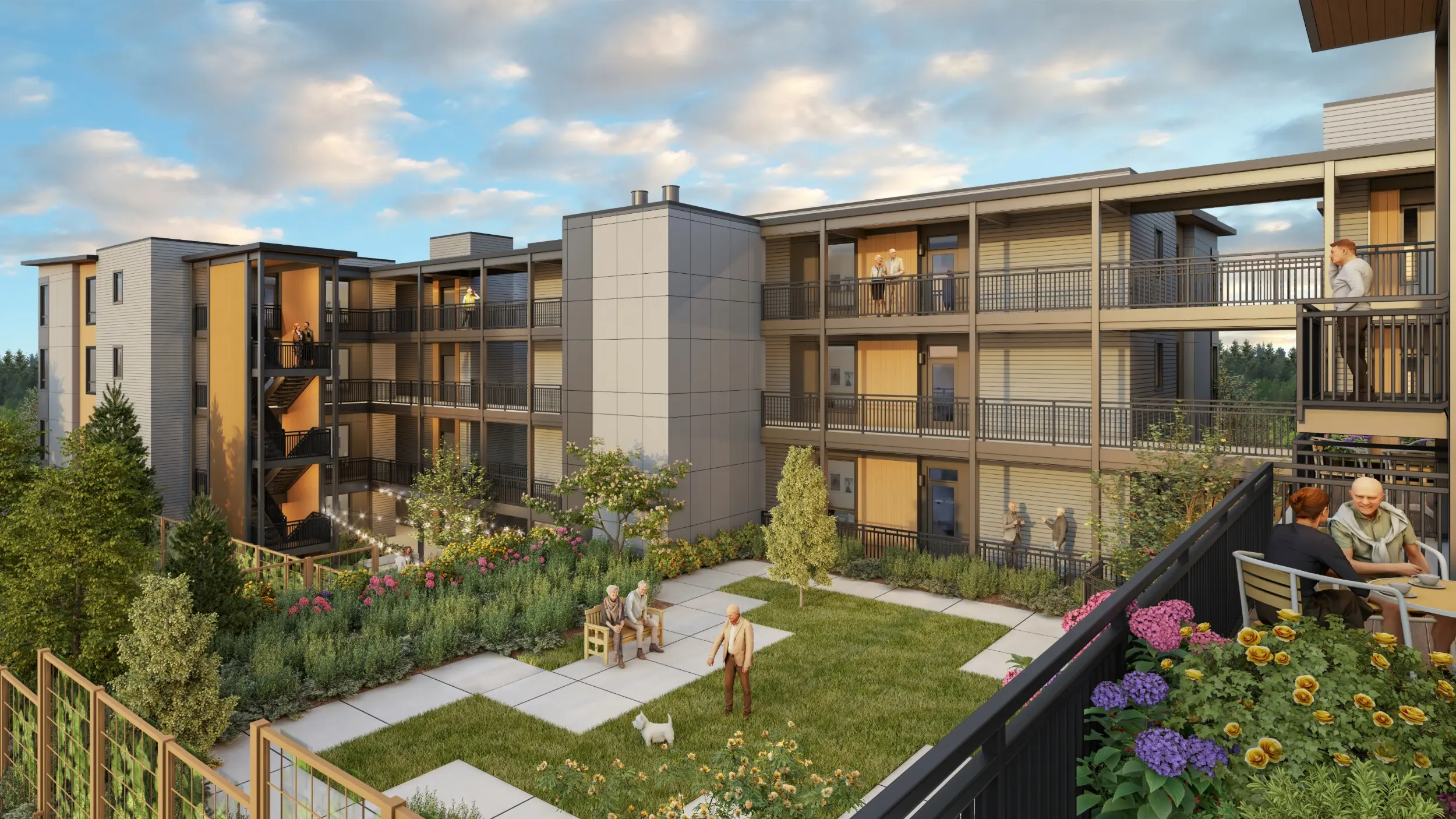 Cascade Manor Expansion Rendering 3