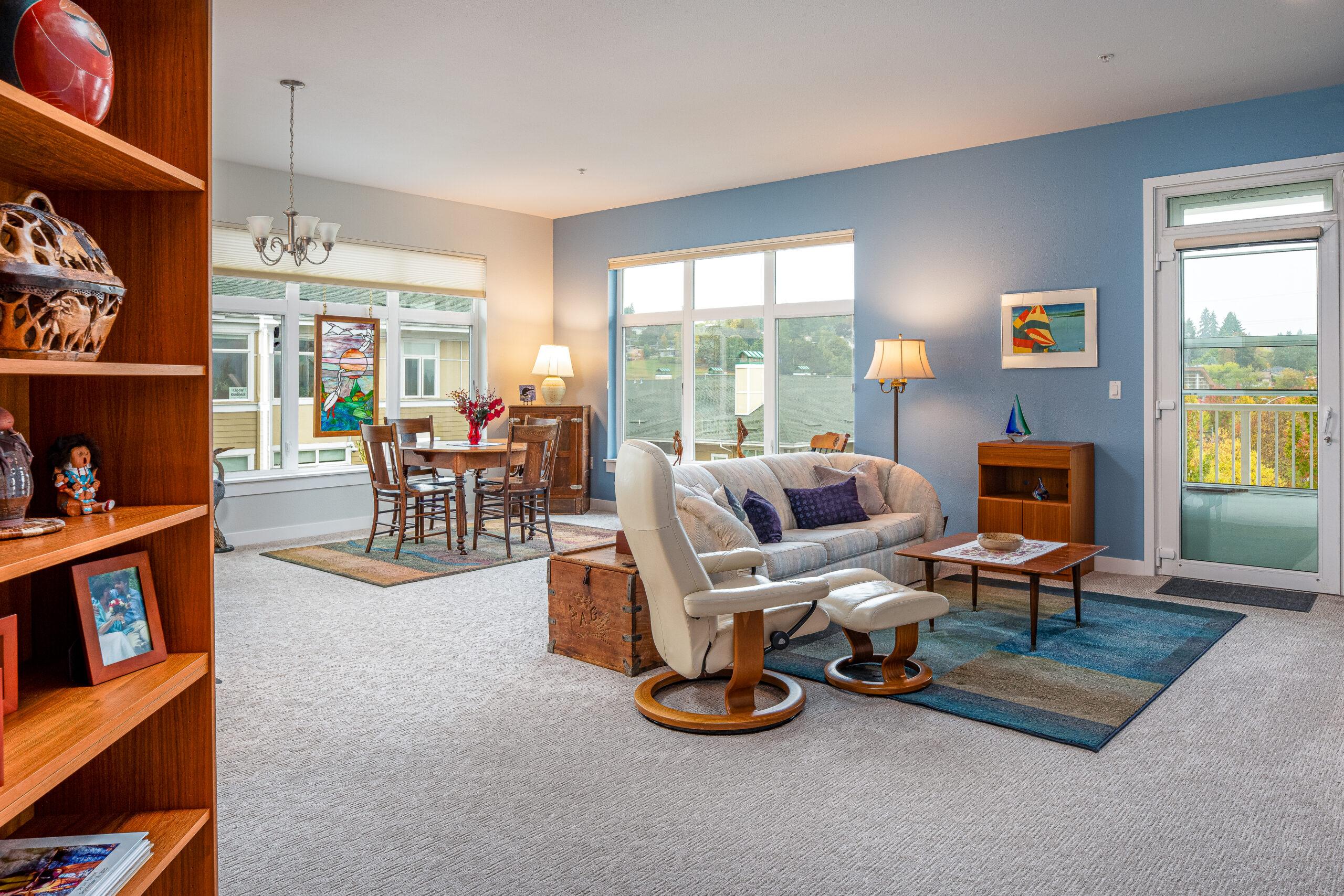 Hemlock Two Bedroom Living Space